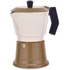 Aliuminio moka pot MR-1657-3-BEIGE MAESTRO