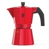 PEZZETTI ITALEXPRESS emaliuotas kavos virimo aparatas (3 puodeliai) - raudonas