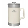 Stanley The Stay-Hot French Press 1.4L kavos termosas, blizgios kreminės spalvos