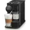 Automatinis kavos aparatas su pieno plakikliu Delonghi EN510.W Nespresso, Juodos spalvos