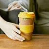 Kavos puodelis išsinešimui Ecoffee Cup* Van Gogo muziejus Saulėgrąžos 400ml - Saulėgrąžos