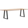 Kavos staliuko kojelės, V formos, 2 vnt., 60x(72-73)cm, plienas