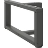 Kavos staliuko kojelės, T formos, 2 vnt., 60x25x(30-31)cm