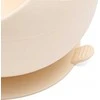 Kean Silicone Kūdikių silikoninis dubuo su siurbtuku New Baby smėlio spalvos