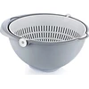 Keeeper KEEEPER - 2w1 - Miska - Cedzak - Stella - pilka - 21x21x10,5 cm