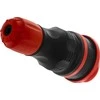 Blow Vienas GN-54 lizdas su juodu/raudonu įžeminimu