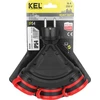 KEL Kištukinis skirstytuvas 3 lizdai be 16A 250V IP54 juoda/raudona GN-X3/54 W-01152