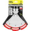 KEL Kištukinis skirstytuvas 3 lizdai be 16A 250V IP54 pilka/raudona GN-X3/54 W-01151