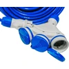 KEL Konstrukcinis ilgintuvas 3 lizdų be 10m /H07BQ-F 3x1.5/ IP54 pilka/mėlyna W-01181