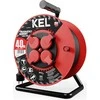KEL ProFESIONAL LINE 40m H05RR- F 3x1.5 4xGS 16A IP44 juoda (W- 97056)