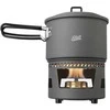 ESBIT Cookset with alcohol burner Stiklinis indelis 1,5 L Aliuminis, Juoda