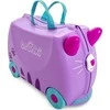 Trunki kelioninis lagaminas su ratukais vaikams | Kačiukas Cassie