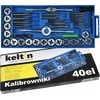 KELTIN Štampomų ir srieginių įrankių rinkinys (40 vnt.) K01501 KELTIN