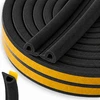 KELTIN Savaiminio lipnumo tarpinė langams ir durims EPDM tipas P 9x5,5mm 100m /juoda (5903418309404)