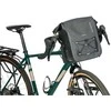 Kemer Krepšys na kierownicę BASIL NAVIGATOR STORM KF HANDLEBAR BAG 10-11L pilkas juodas