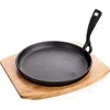Banquet Keptuvė Ketaus 22cm su medin. padėklu