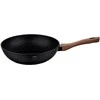 GRANITU DENGTA WOK 28cm 3,2L BERLINGER HAUS EBONY ROSEWOOD BH-1719
