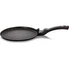 GRANITINĖ SKELĖ BLYNELIAMS 28cm BERLINGER HAUS Juodas ROSE BH-6181