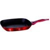 28CM GRANITINĖ GRILĖLĖ BERLINGER HAUS METALLIC LINE BURGUNDY BH-1271-N