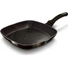 GRANITINĖ GRILĖLĖ 28x28cm BERLINGER HAUS Blizganti juoda BH-6611
