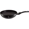 GRANITE WOK 28cm BERLINGER HAUS Juodas Sidabrinis BH-1848