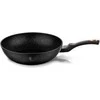 GRANITE / WOK KEDA 28 cm BERLINGER HAUS Juodas ROSE BH-1638-N