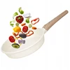 Keptuvė Brunbeste Granitinė marmurinė Neprilimpančio paviršiaus indukcinė dujinė 26cm smėlio spalvos BRUNBESTE BB-5537