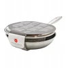 Keptuvė Brunbeste Keptuvė plieninė su dangteliu indukcija NON-STICK plaster miodu 26CM BRUNBESTE BB-5555