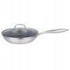 Keptuvė Brunbeste Keptuvė plieninė su dangteliu indukcija NON-STICK plaster miodu 26CM BRUNBESTE BB-5555