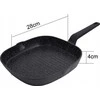 PATELNIA GRILLOWA Z POWŁOKĄ MARMUROWĄ 28CM KLAUSBERG KB-7662