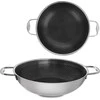 Orion plieninė wok keptuvė 28 cm su nepridegančia danga