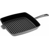 STAUB Kvadratinė ketaus grilio keptuvė 26 cm, grafitas