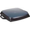 STAUB 40511-783-0 kvadratinė ketaus keptuvė su dviem rankenomis, 33 cm, juoda