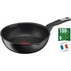 TEFAL Multipan G2557572 Neriboto kepimo keptuvė, 22 cm skersmens, tinka indukcinei kaitlentei, fiksuota rankena, Juodas - Noir