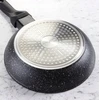 Keptuvė Tiross Keptuvė marmurowa su dangteliu 24cm na gaz INDUKCJA nieprzywierająca TIROSS TS-1254P