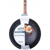 Keptuvė Vilde Juodas&amp;Wood 32 cm su granitine danga