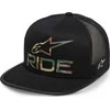Kepurė Alpinestars ALPINESTARS RIDE 2.0 CAMO TRUCKER HAT, Juoda - dydis Vienas dydis (NAUJAS)