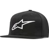 Alpinestars Kepurė su snapeliu ALPINESTARS AGELESS FLATBILL HAT, Juodas/Baltas Rozmiar: L/XL