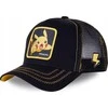 Kepurė Capslab „Freegun Pokemon Pikachu“ kepuraitė CL-PKM2-1-PIK7 juoda, vieno dydžio