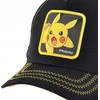 Kepurė Capslab „Freegun Pokemon Pikachu“ kepuraitė CL-PKM2-1-PIK7 juoda, vieno dydžio