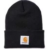 Carhartt Czapka Carhartt akrilo laikrodžio kepurė juoda