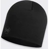 Kepurė Czapka Buff Safety Merino vilnos termo juoda