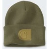 Czapka Carhartt C Patch kepurė su tamsiai bronzine žalia spalva