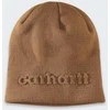Carhartt Megzta Reljefinė Kepurė RUDAI