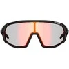 TIFOSI SLEDGE CLARION FOTOTEC matinės juodos spalvos akiniai (1 Clarion raudonas FOTOCHROM stiklas, šviesos pralaidumas 64%-14%) (NAUJI)