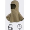 Kepurė Ugniagesio balaklava Buff Safety Firefighter gelsvai ruda