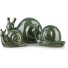 Mondex Keraminė sraigės figūrėlė 34,5x18x19,5cm