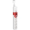 Kerg KERG plėtinys su perjungimu -6 socket-baltas-10m-16A-H05VV-F-3x1.5mm2