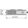 Kermi Therm X2 Profil-V 22 radiatorius 750 x 500 mm (FTV220750501R1K)