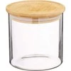 Stiklinis indas su bambukiniu dangteliu, 500 ml, KESPER